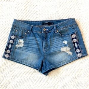 Francesca's Harper Jean Shorts